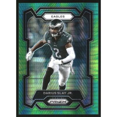 2023 Panini Prizm Prizms Hyper #239 Darius Slay Jr.
