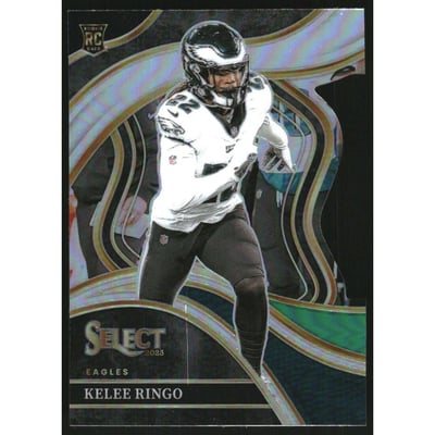 2023 Select Prizm Black and Green Die Cut #245 Kelee Ringo