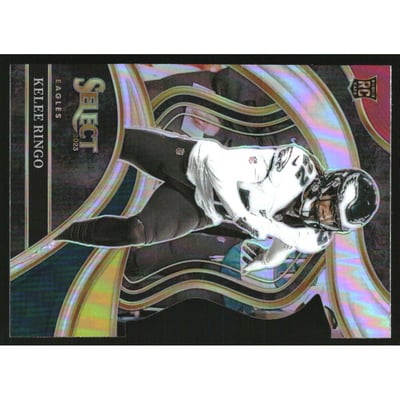 2023 Select Prizm Red and Blue Die Cut #245 Kelee Ringo