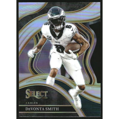 2023 Select Prizm Silver Die Cut #272 DeVonta Smith