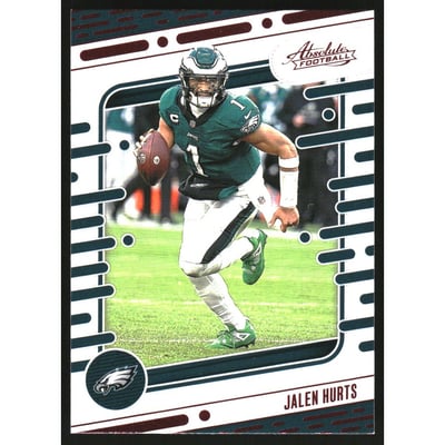 2024 Absolute Red #86 Jalen Hurts