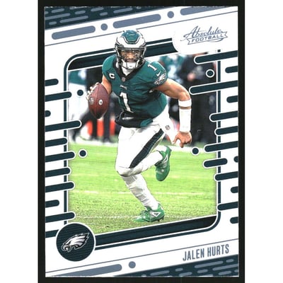 2024 Absolute Teal #86 Jalen Hurts