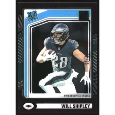 2024 Clearly Donruss Purple #87 Will Shipley RR