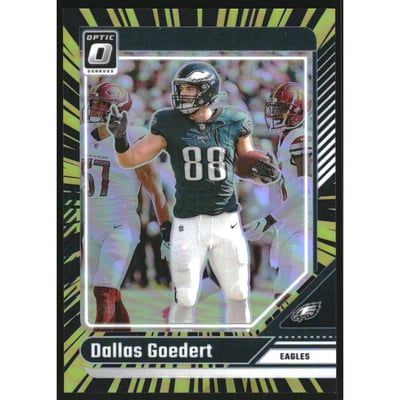 2024 Donruss Optic Electricity #162 Dallas Goedert