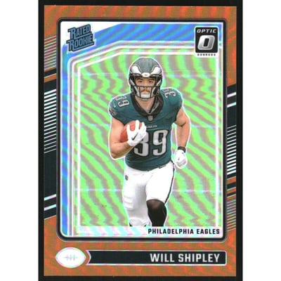 2024 Donruss Optic Orange #298 Will Shipley RR