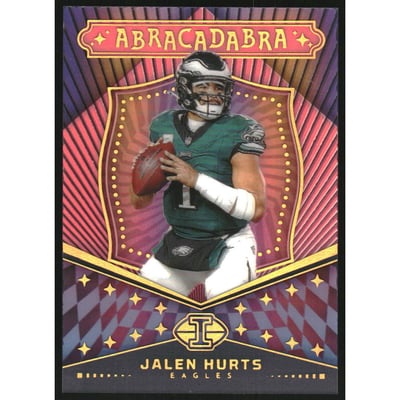 2024 Panini Illusions Abracadabra Pink #3 Jalen Hurts