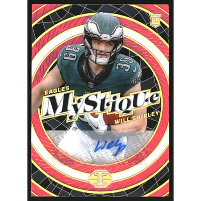 2024 Panini Illusions Mystique Autographs Pink #29 Will Shipley