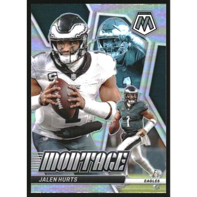 2024 Panini Mosaic Montage Silver #5 Jalen Hurts