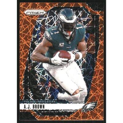 2024 Panini Prizm Prizms Lazer #233 A.J. Brown