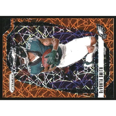 2024 Panini Prizm Prizms Lazer #234 DeVonta Smith