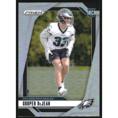 2024 Panini Prizm Prizms Silver #321 Cooper DeJean