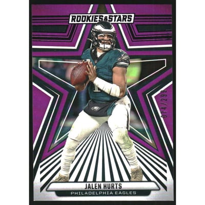 2024 Rookies and Stars Purple #76 Jalen Hurts