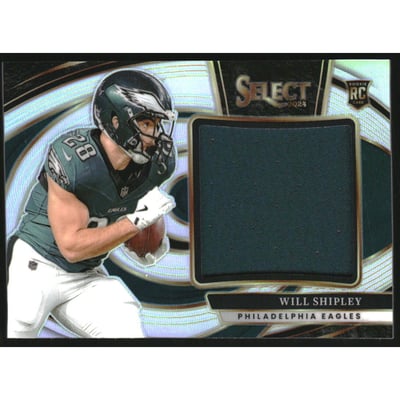 2024 Select Jumbo Rookie Swatch Prizm #40 Will Shipley