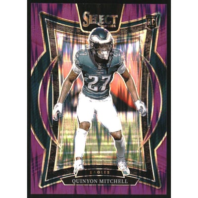 2024 Select Prizm Purple Shock #55 Quinyon Mitchell