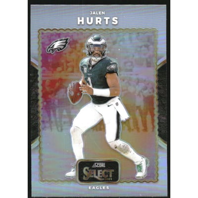 2024 Select Score Select Throwback Prizm #1 Jalen Hurts