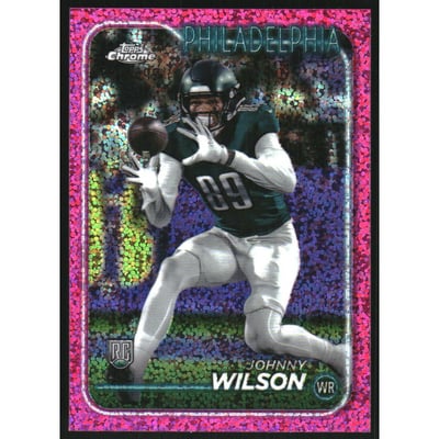 2024 Topps Chrome Magenta Speckle Refractors #231 Johnny Wilson