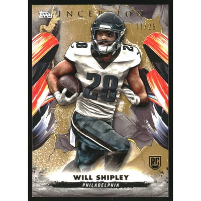 2024 Topps Inception Gold #195 Will Shipley