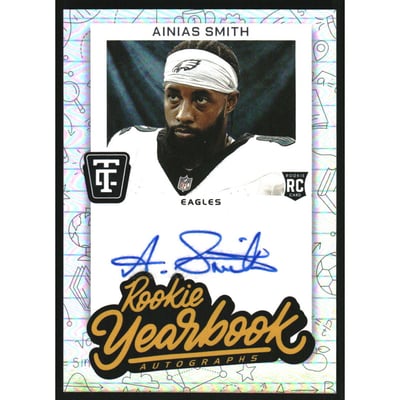 2024 Totally Certified Rookie Yearbook Autographs #12 Ainias Smith