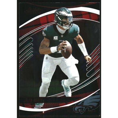 2025 Absolute Red and Green #69 Jalen Hurts