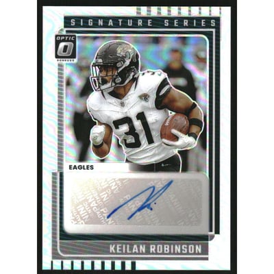 2025 Donruss Optic Signature Series Holo #24 Keilan Robinson