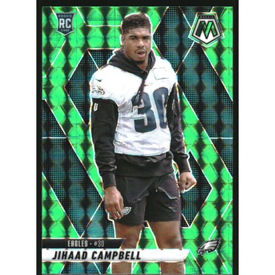 2025 Panini Mosaic Mosaic Green #341 Jihaad Campbell
