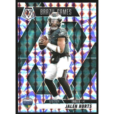 2025 Panini Mosaic Mosaic Reactive Purple #267 Jalen Hurts IG