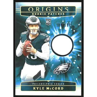 2025 Panini Origins Rookie Patches #6 Kyle McCord