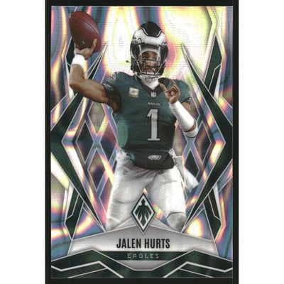 2025 Panini Phoenix Silver Lava #95 Jalen Hurts