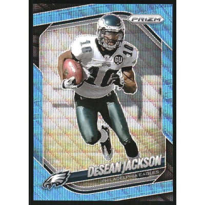 2025 Panini Prizm Prizms Blue Wave #294 DeSean Jackson