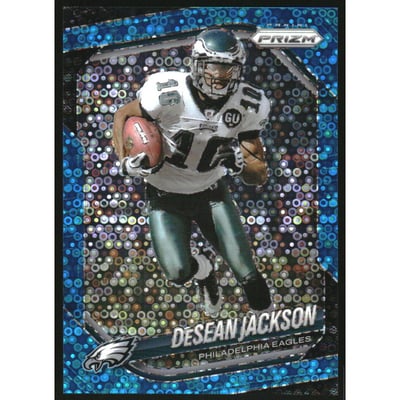 2025 Panini Prizm Prizms No Huddle Blue #294 DeSean Jackson