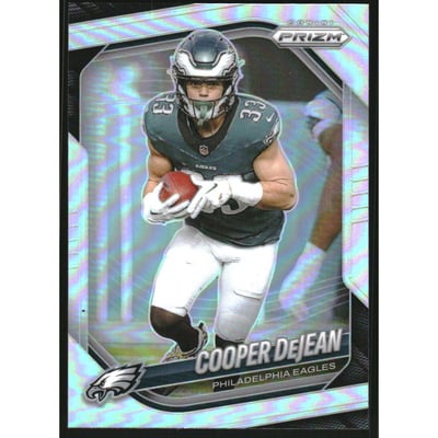 2025 Panini Prizm Prizms Silver #170 Cooper DeJean