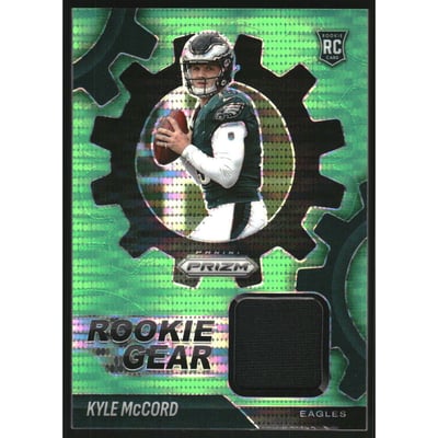 2025 Panini Prizm Rookie Gear Neon Green Pulsar #41 Kyle McCord