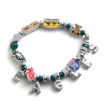 Philadelphia Eagles BaubleBar Motif Beaded Bracelet
