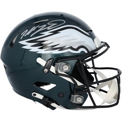 Dallas Goedert Philadelphia Eagles Autographed Fanatics Authentic Riddell Speed Flex Authentic Helmet  