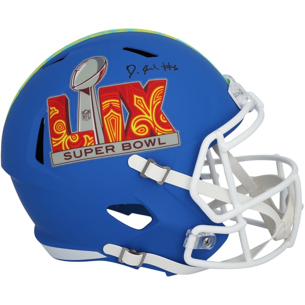 devonta smith helmet type Signed Philadelphia Eagles Salute 2024 Mini Football Hel RSA The commemorative helmet DeVonta Smith Philadelphia Eagles Autographed