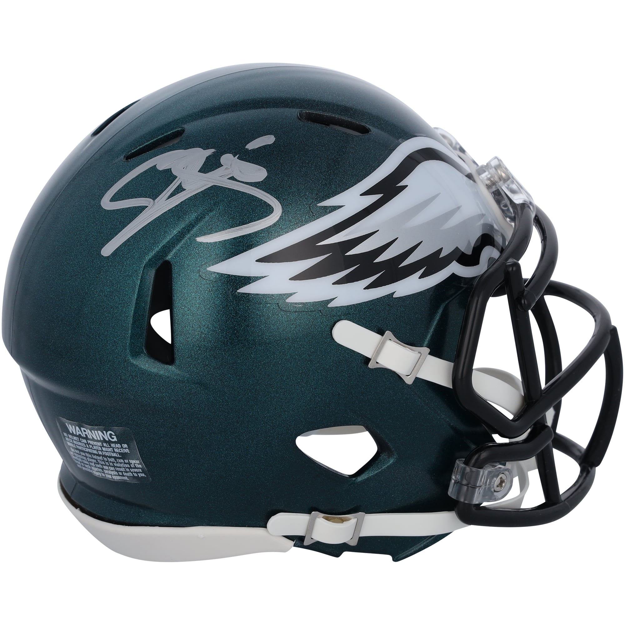 Donovan McNabb Philadelphia Eagles Autographed Riddell Speed Mini Helmet