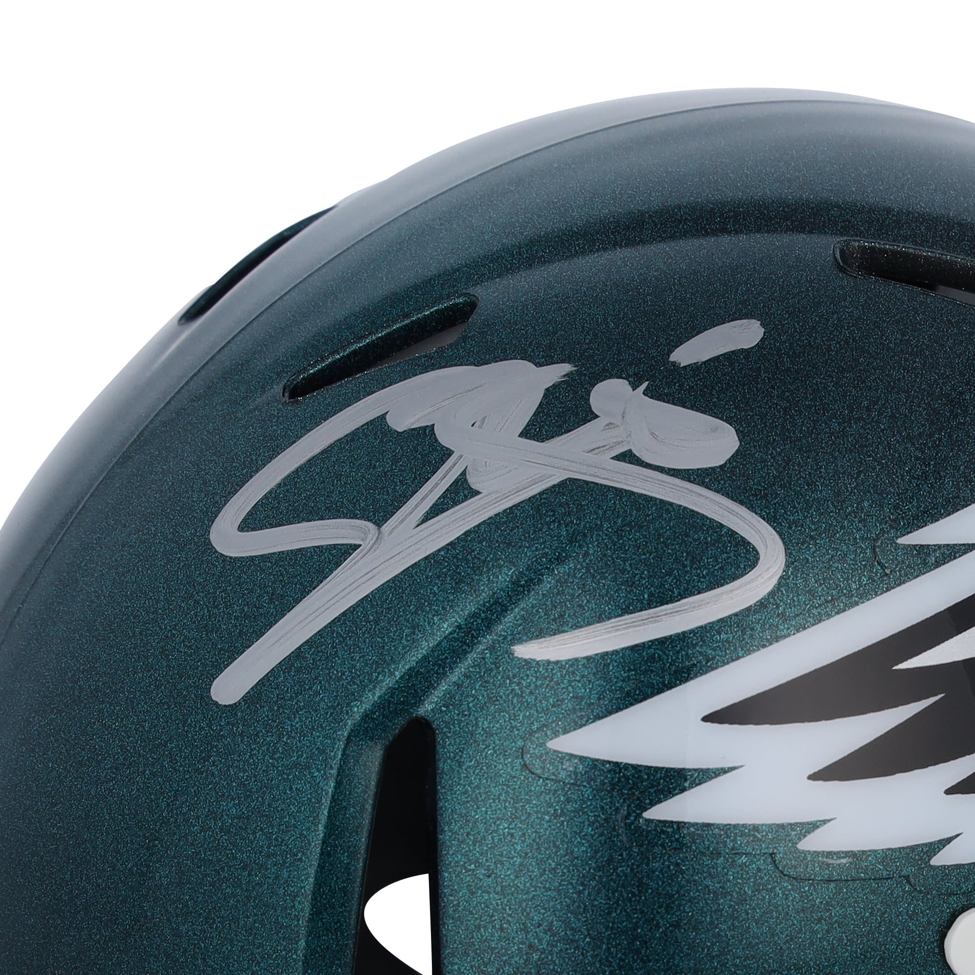 Donovan McNabb Philadelphia Eagles Autographed Riddell Speed Mini Helmet