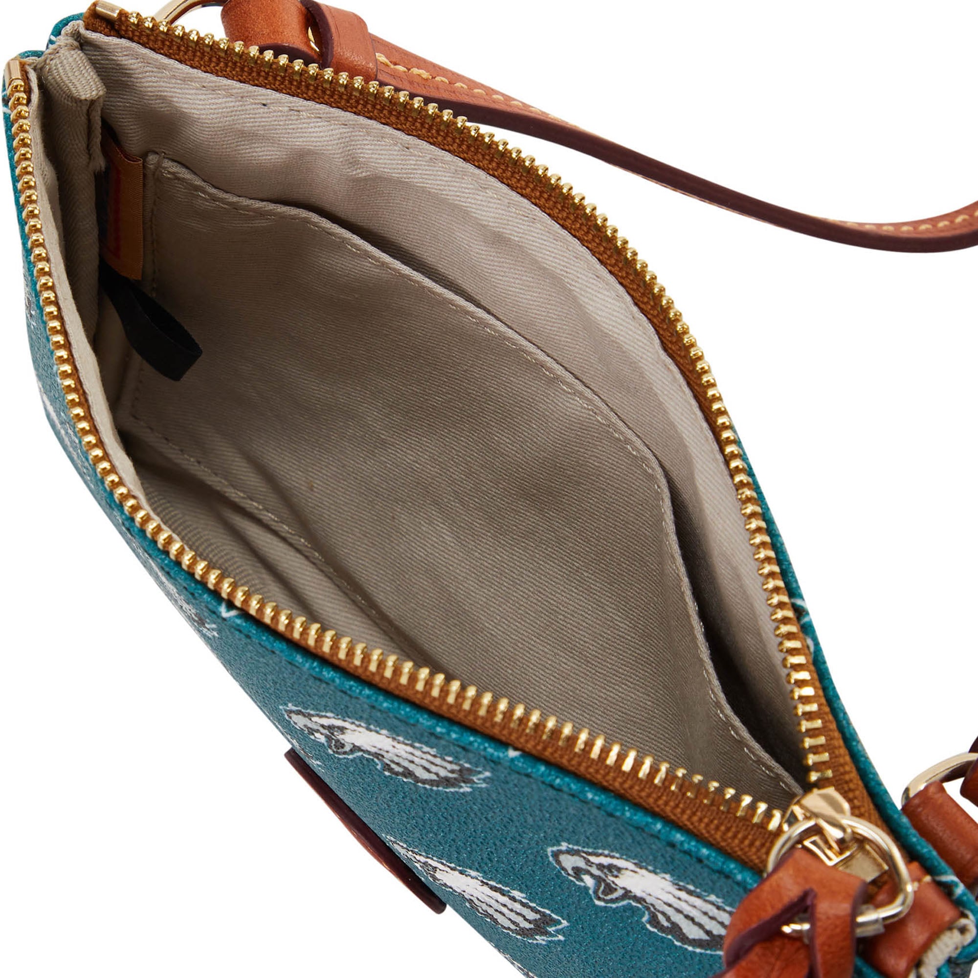 Dooney & Bourke Philadelphia Eagles Top Zip Crossbody Bag