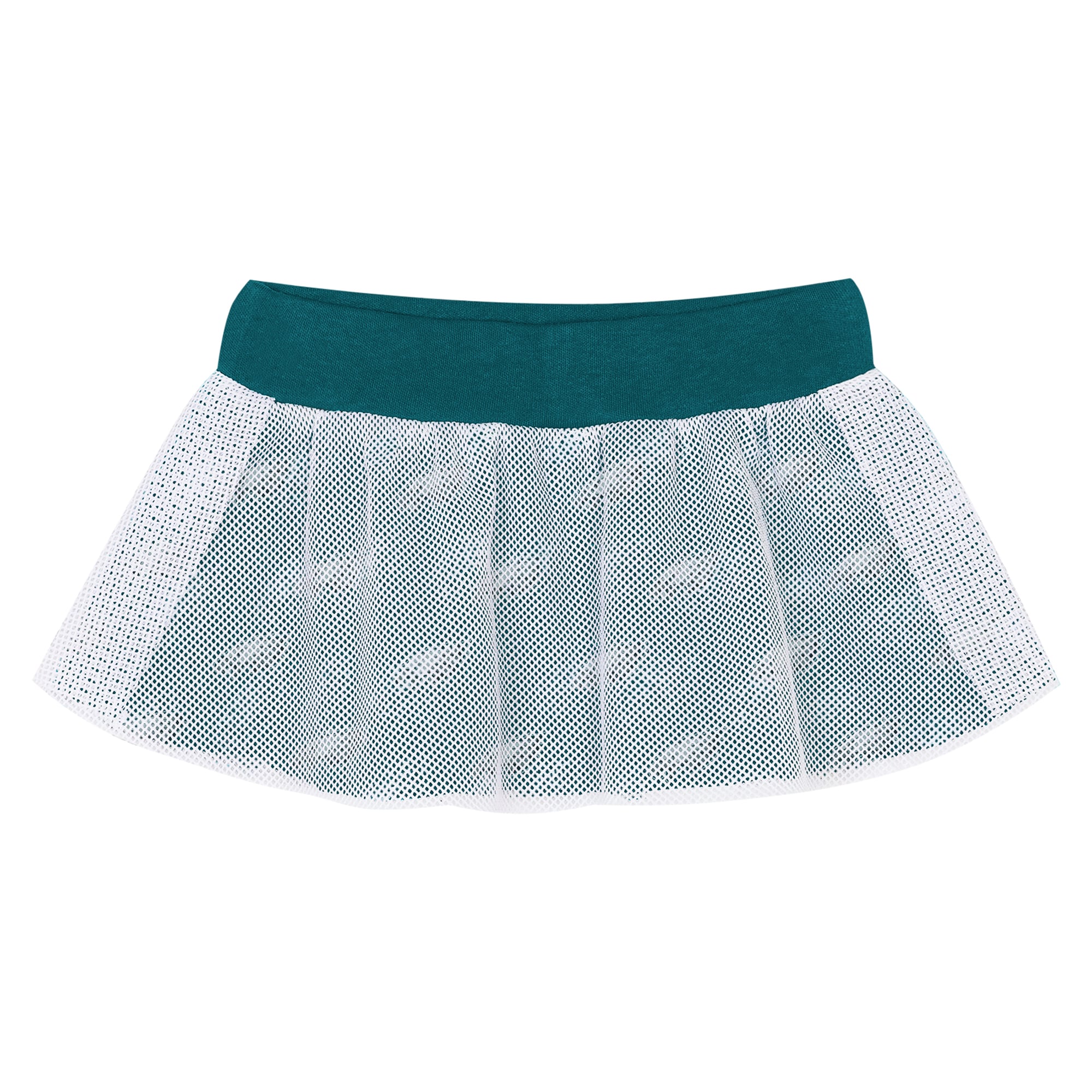 Ensemble body et jupe imprimé cœurs fondus vert nuit Philadelphia Eagles pour bébé fille Outerstuff
