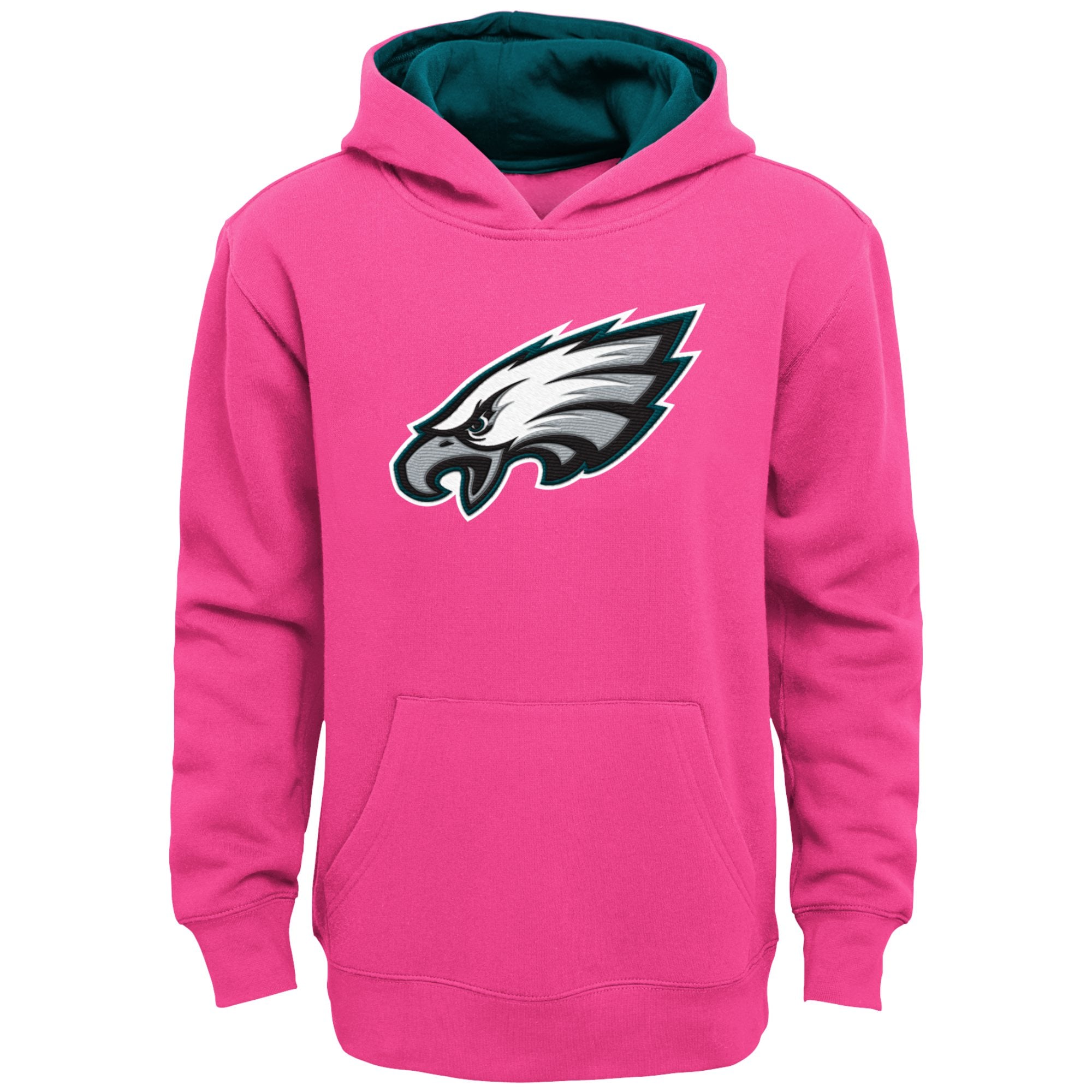 Sweat à capuche rose Philadelphia Eagles Prime pour filles