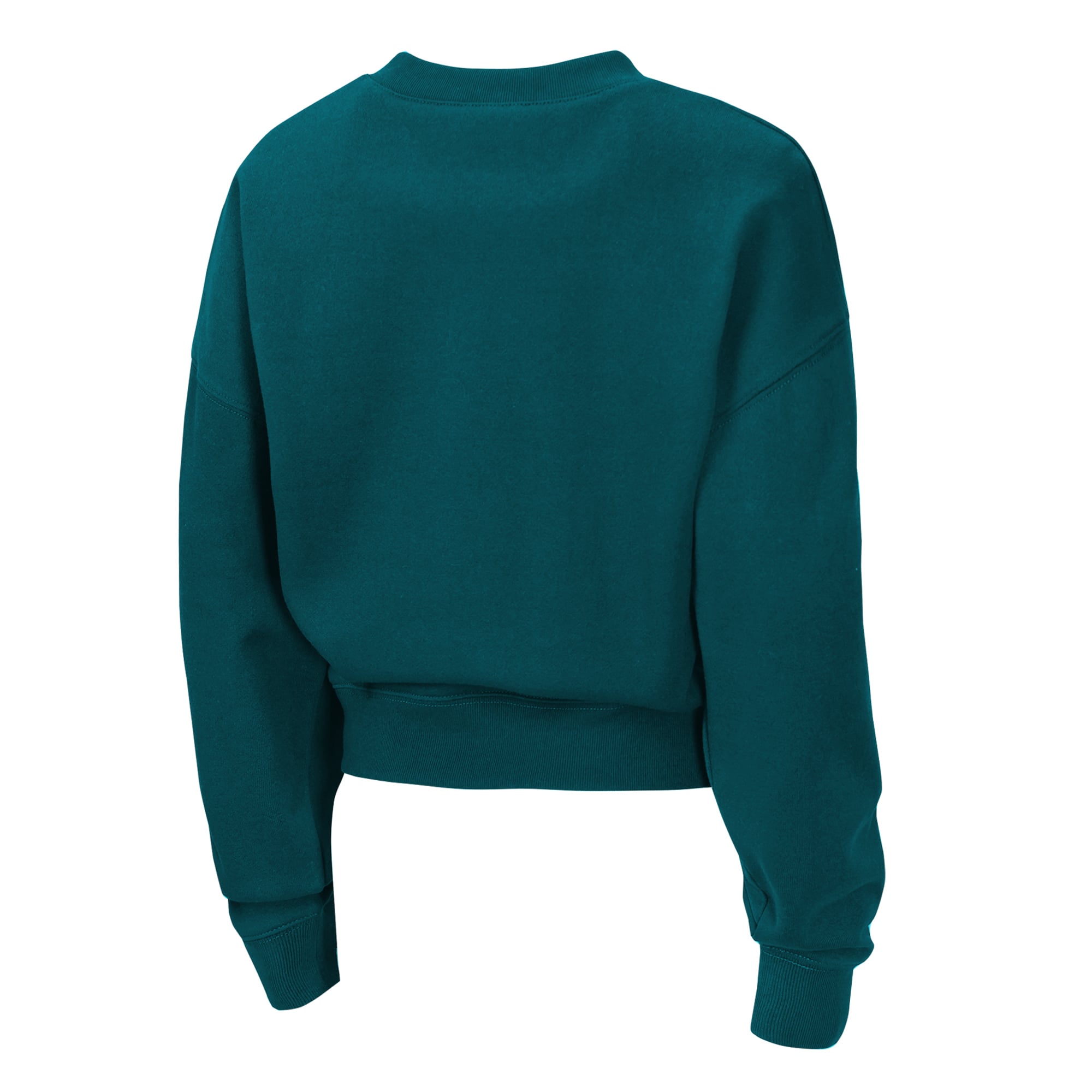 Ensemble sweat-shirt à col en V et short polaire vert nuit Philadelphia Eagles Red Zone pour jeunes filles WEAR by Erin Andrews