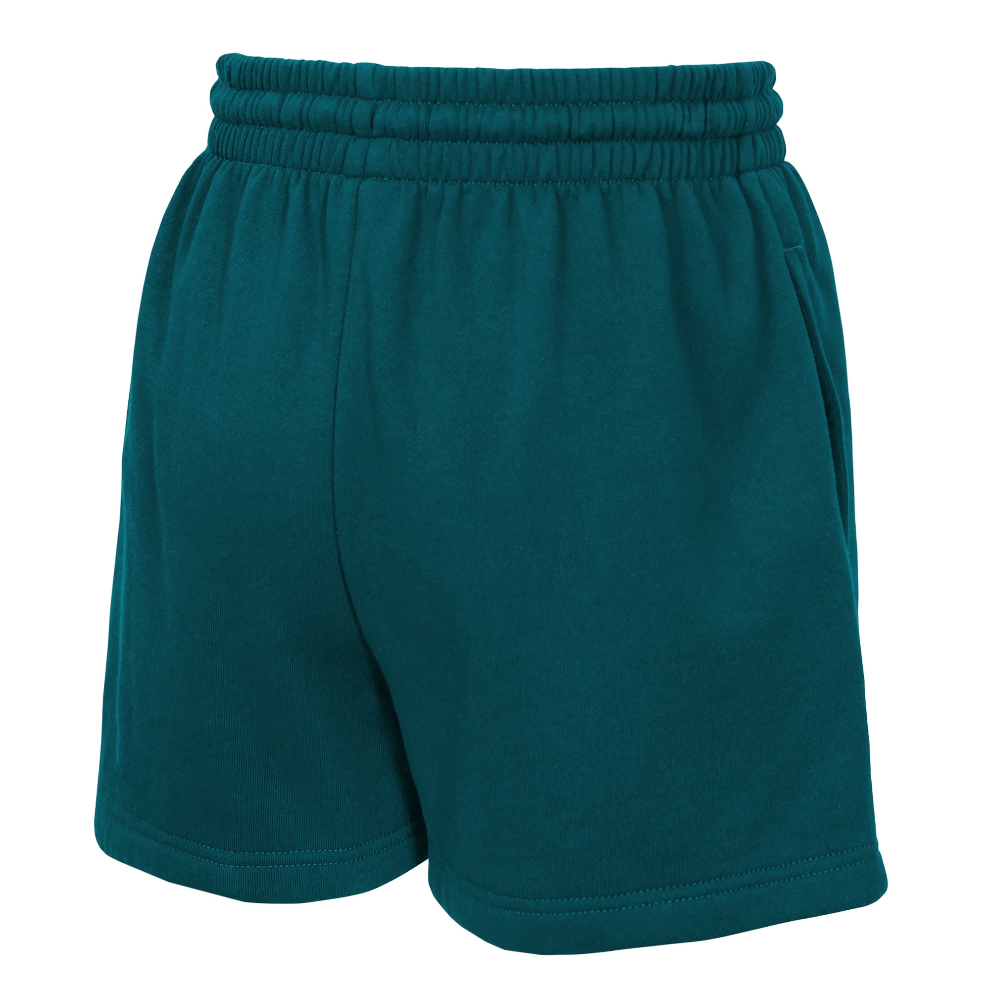 Ensemble sweat-shirt à col en V et short polaire vert nuit Philadelphia Eagles Red Zone pour jeunes filles WEAR by Erin Andrews