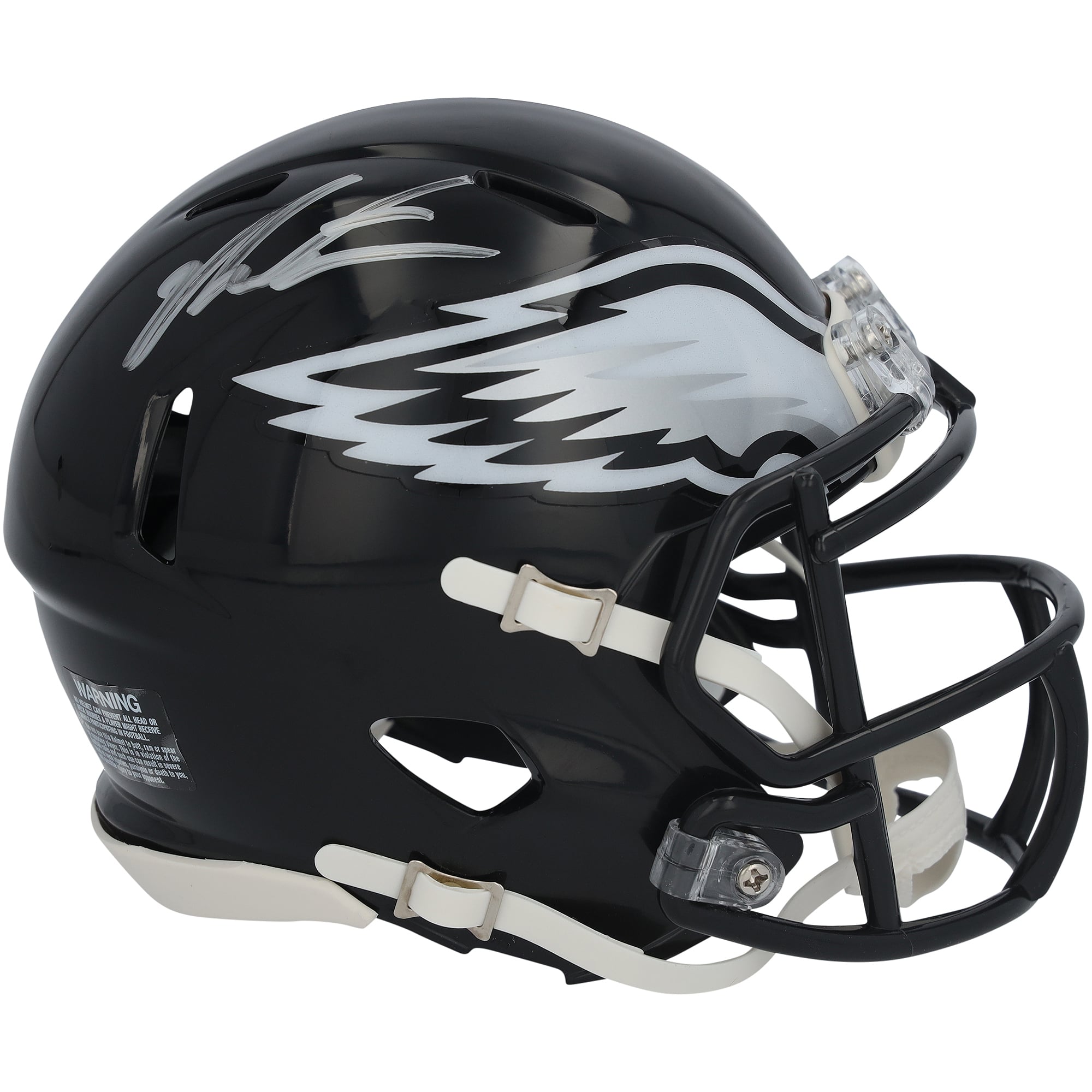 Jalen Carter Philadelphia Eagles Autographed Riddell 2022 Alternate Speed Mini Helmet