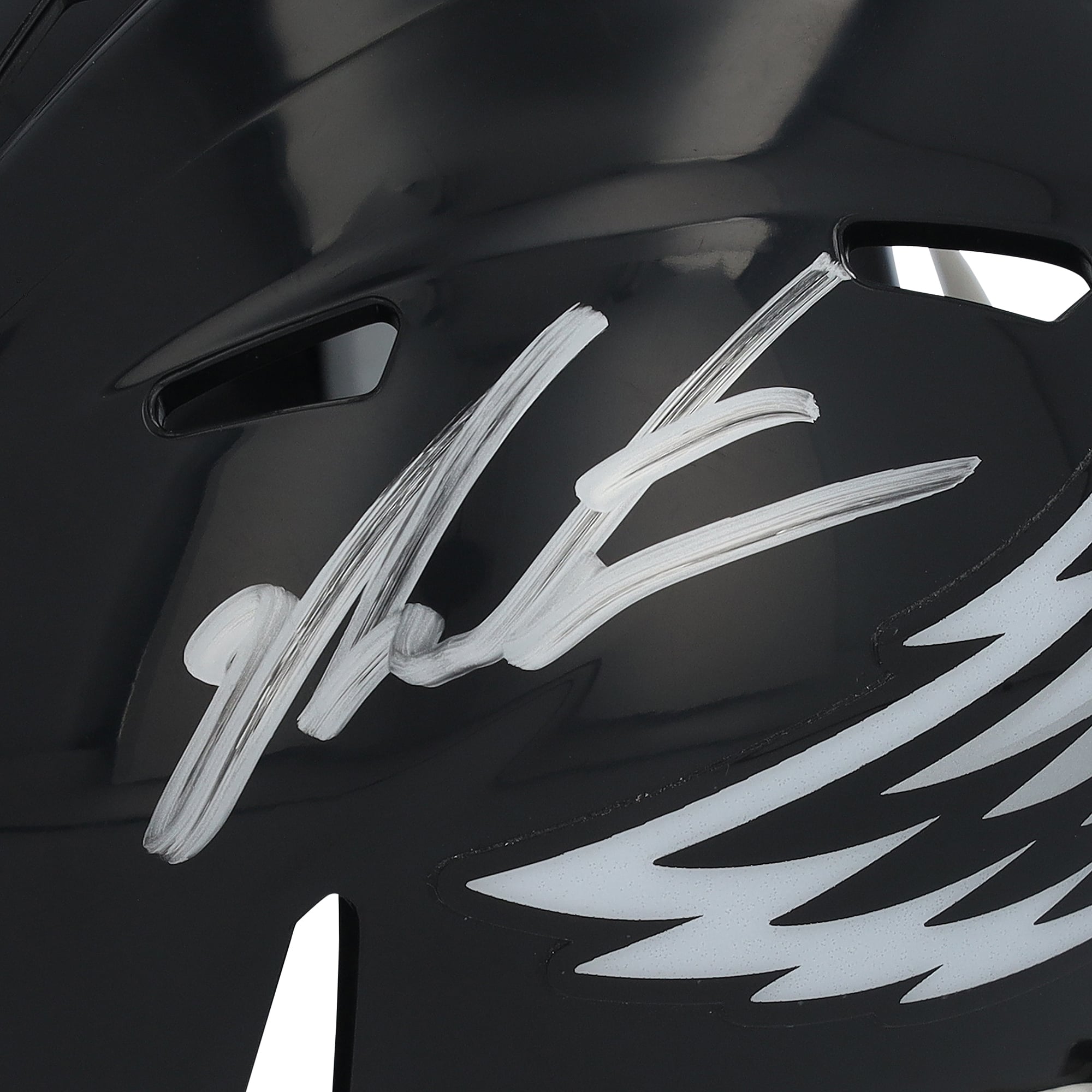 Jalen Carter Philadelphia Eagles Autographed Riddell 2022 Alternate Speed Mini Helmet