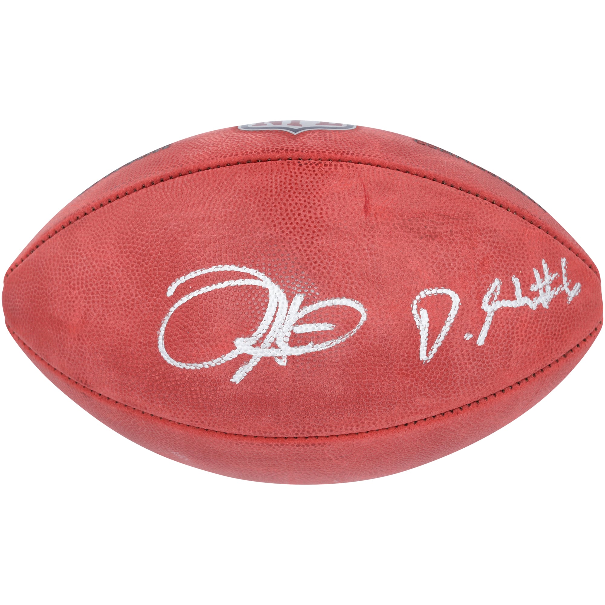 Jalen Hurts & DeVonta Smith Philadelphia Eagles Autographed Wilson Duke Full Color Football