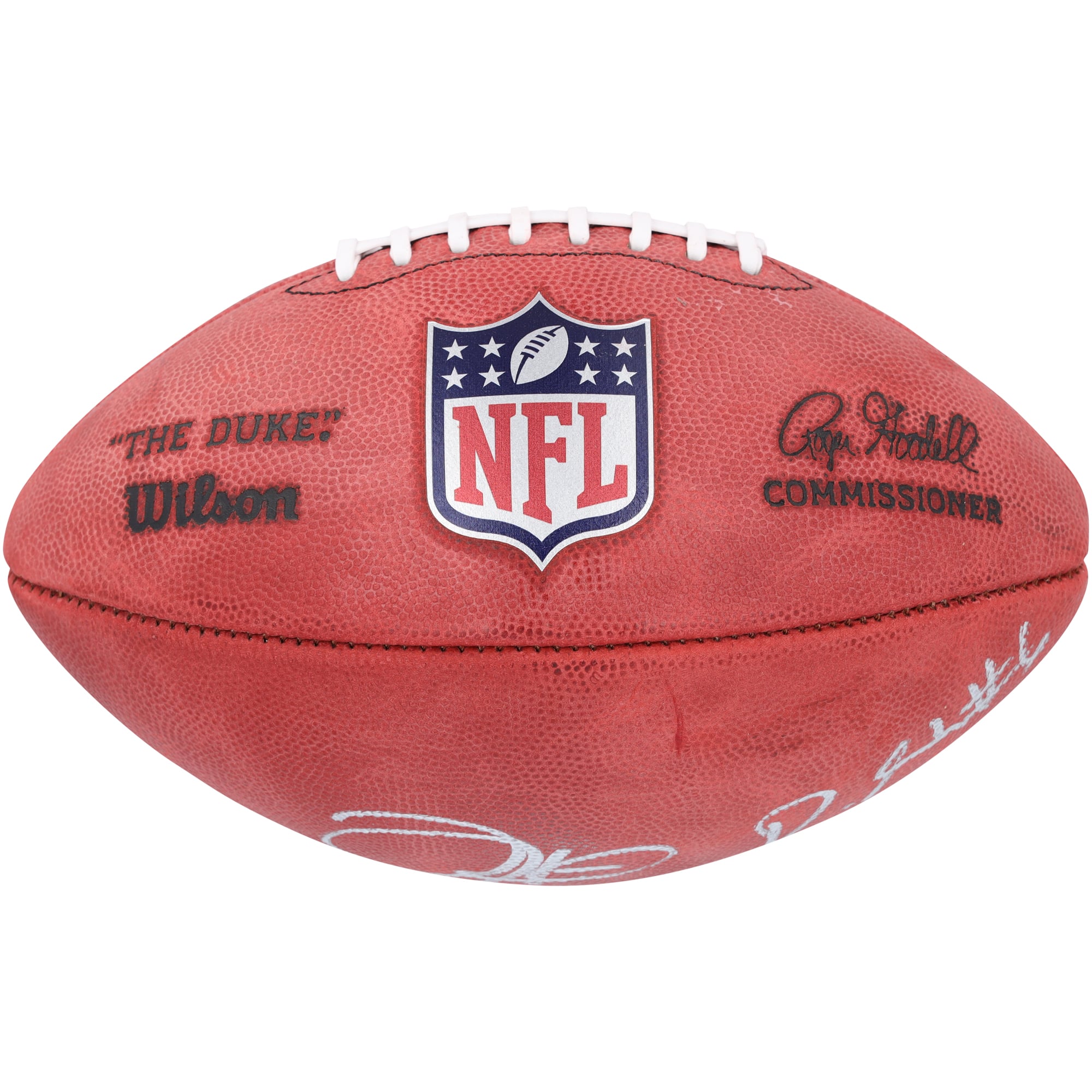 Jalen Hurts & DeVonta Smith Philadelphia Eagles Autographed Wilson Duke Full Color Football