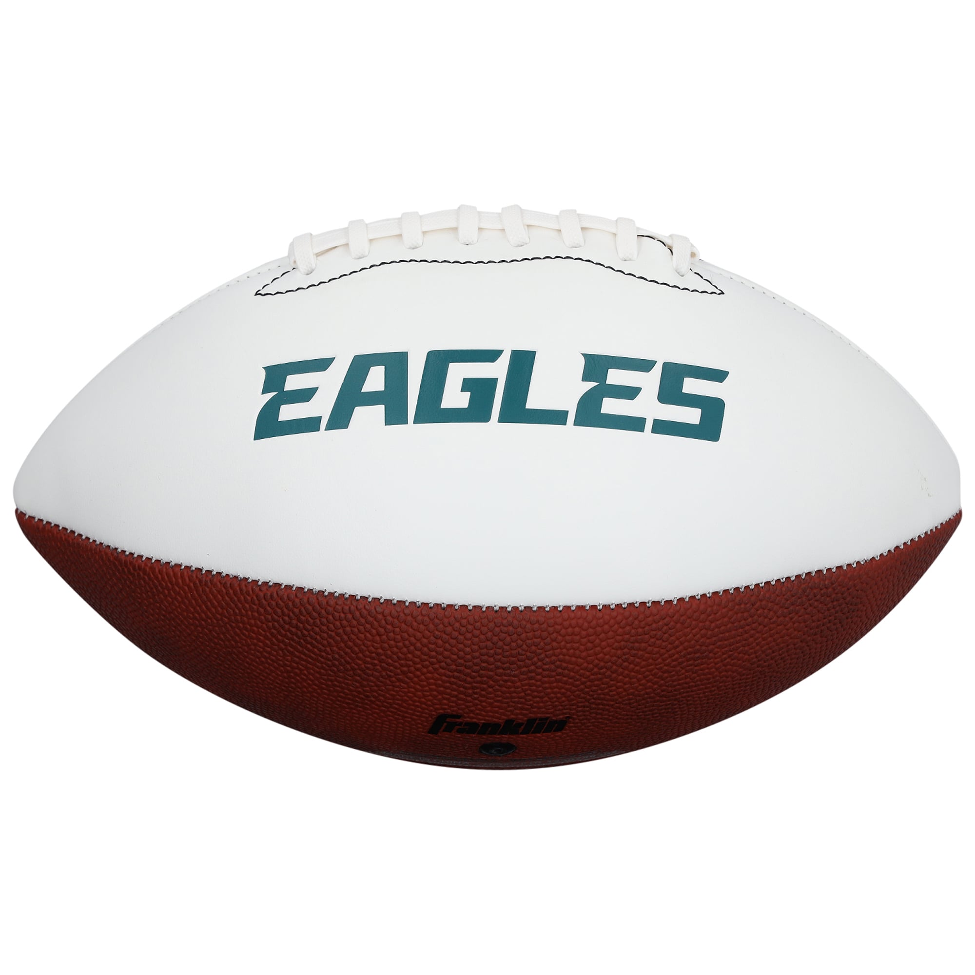 Jalen Hurts & Donovan McNabb Philadelphia Eagles Autographed Franklin White Panel Football