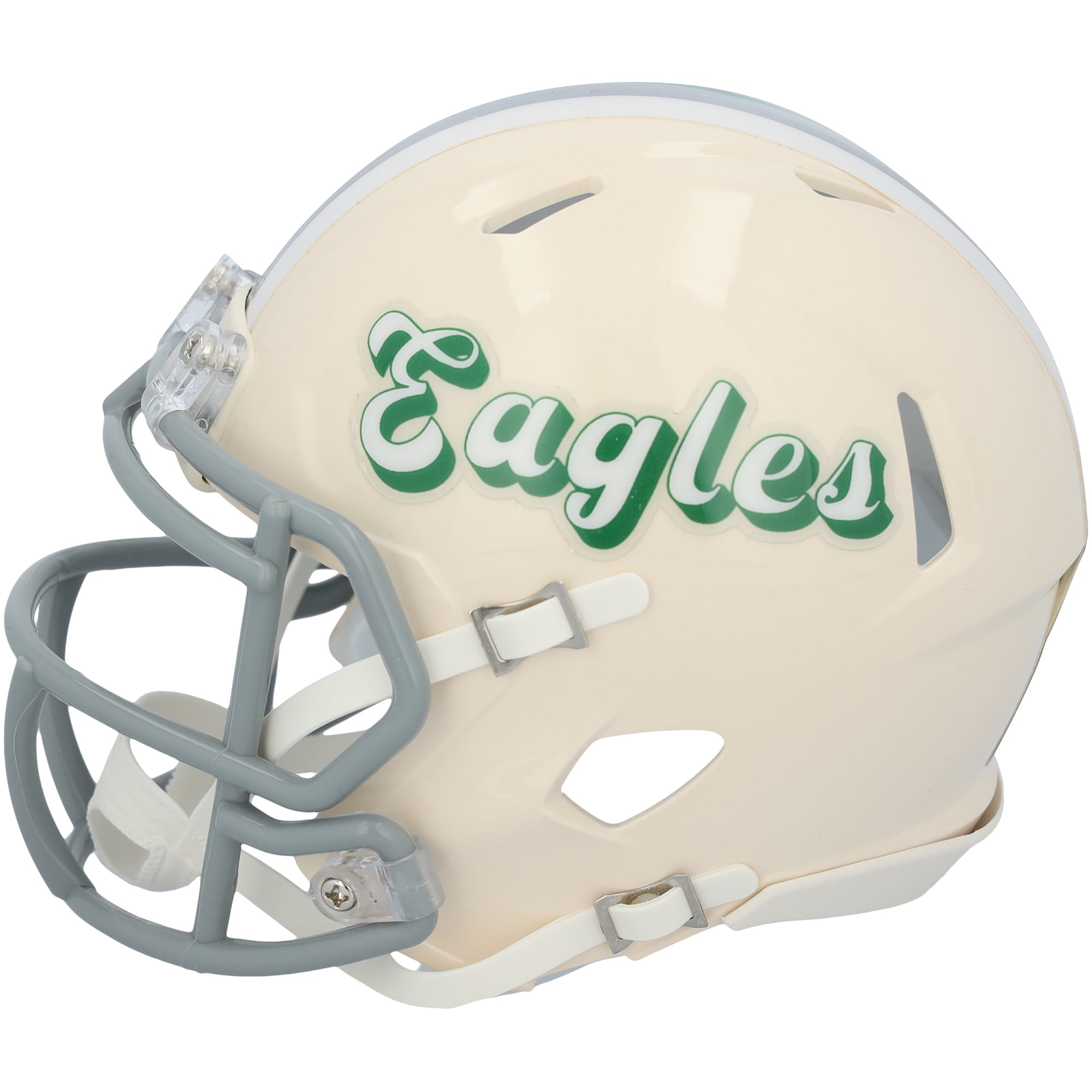 Jalen Hurts Philadelphia Eagles Autographié Riddell Retro Speed ​​Mini Casque