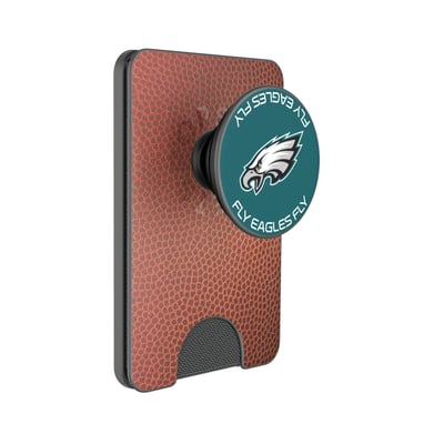 Philadelphia Eagles Keyscaper Football PopSockets Magnetic Wallet