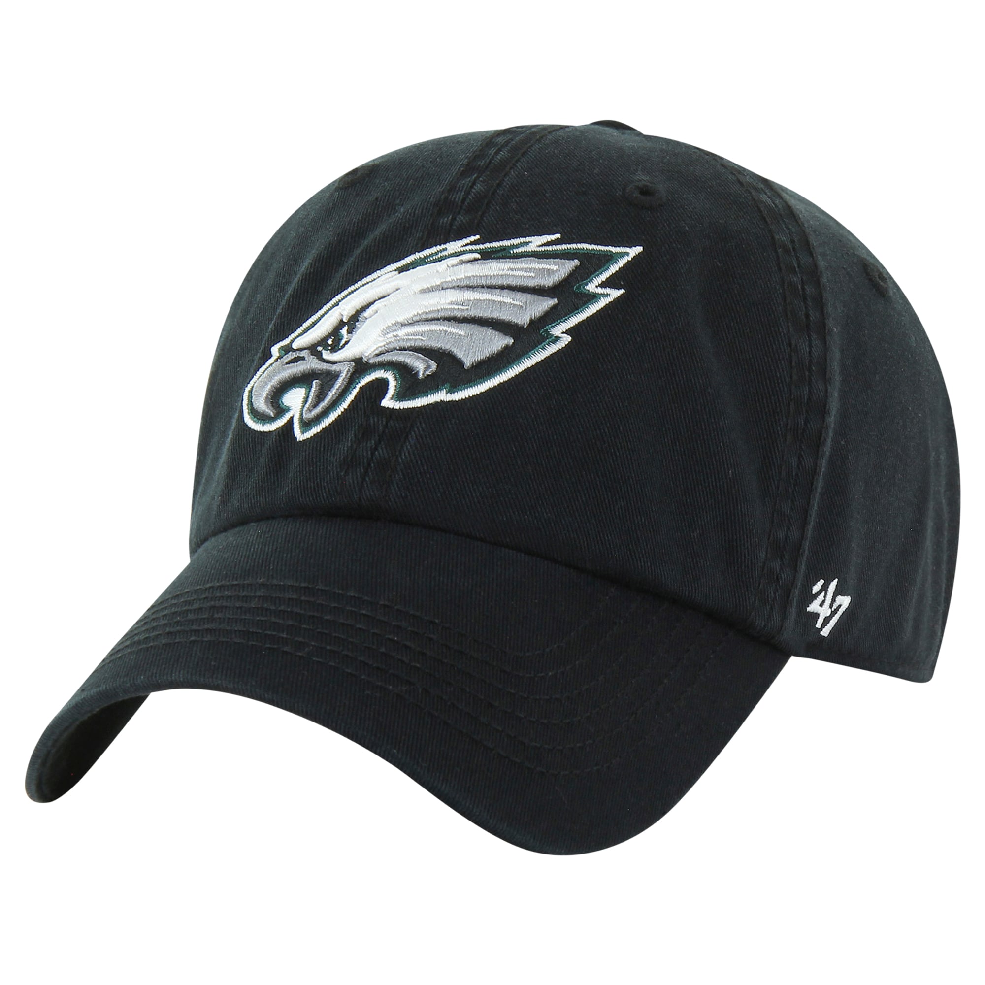 Men's '47 Midnight Green Philadelphia Eagles Franchise Logo Fitted Hat